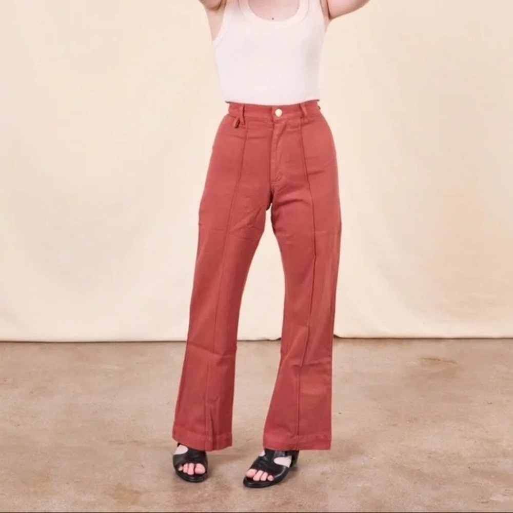 Big Bud Press Western Pant in Clay Red XXS